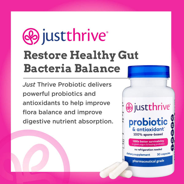 Just Thrive® Probiotic 90 Day Supply