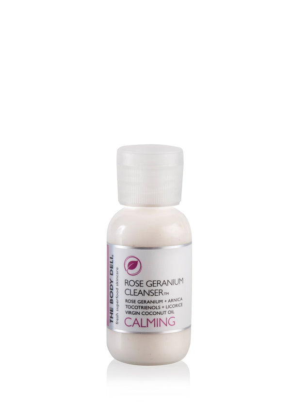 ROSE GERANIUM CLEANSER, 1 oz. Trial Size.